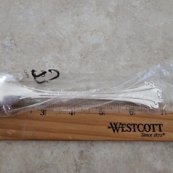 5) Rogers American Chippendale Soup Spoons 7" silverplate International Silver - Picture 8 of 8